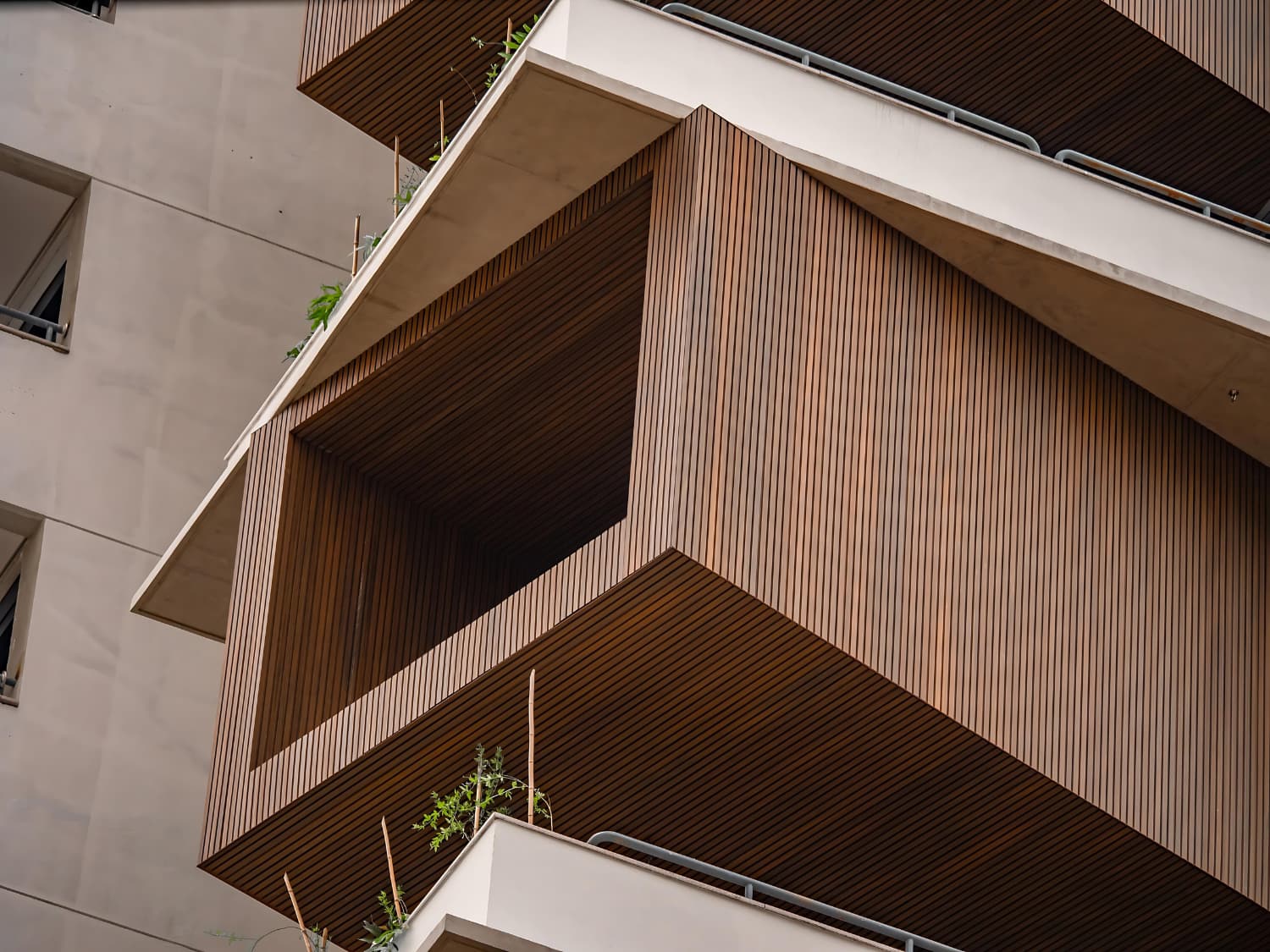 Paneles 3D para Exteriores - Revestimientos de Pared en WPC